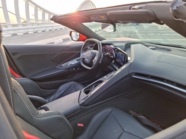 Аренда Оранжевый Chevrolet Corvette Spyder, 2020 в Дубае 1