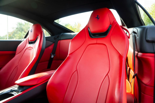 Red Ferrari Portofino Rosso, 2020 for rent in Dubai 3
