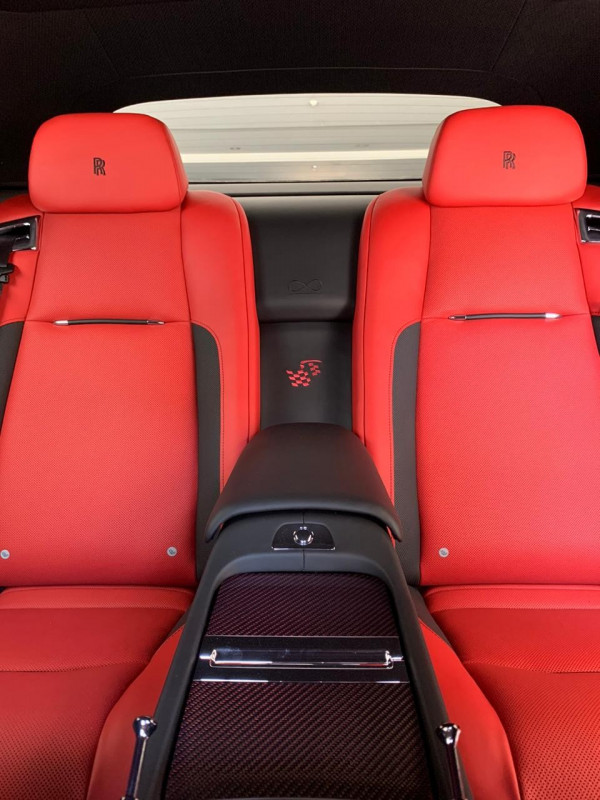 Red Rolls Royce Dawn, 2020 for rent in Dubai 0