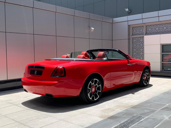 Red Rolls Royce Dawn, 2020 for rent in Dubai 5