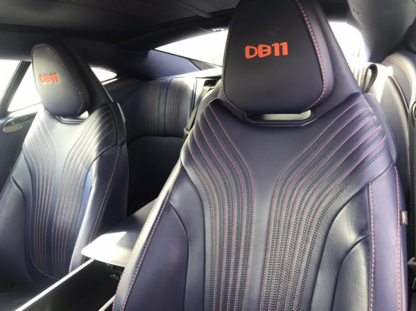 White Aston Martin DB11, 2018 for rent in Dubai 15