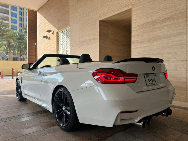 White BMW 4 Series, 2018 for rent in Dubai 1