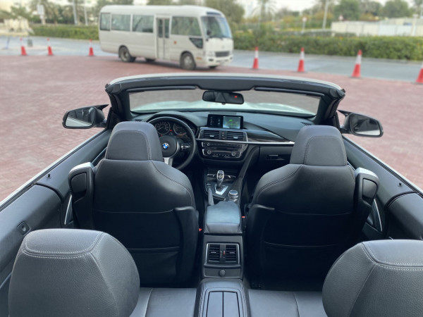 White BMW 4 Series, 2018 for rent in Dubai 2