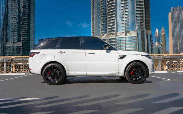 Аренда Белый Range Rover Sport, 2020 в Дубае 1
