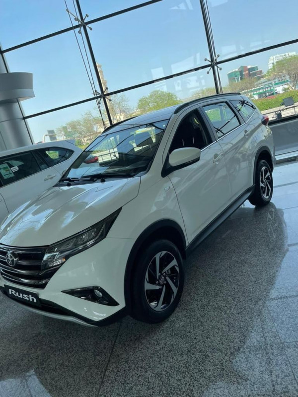 White Toyota Rush, 2021 for rent in Dubai 1