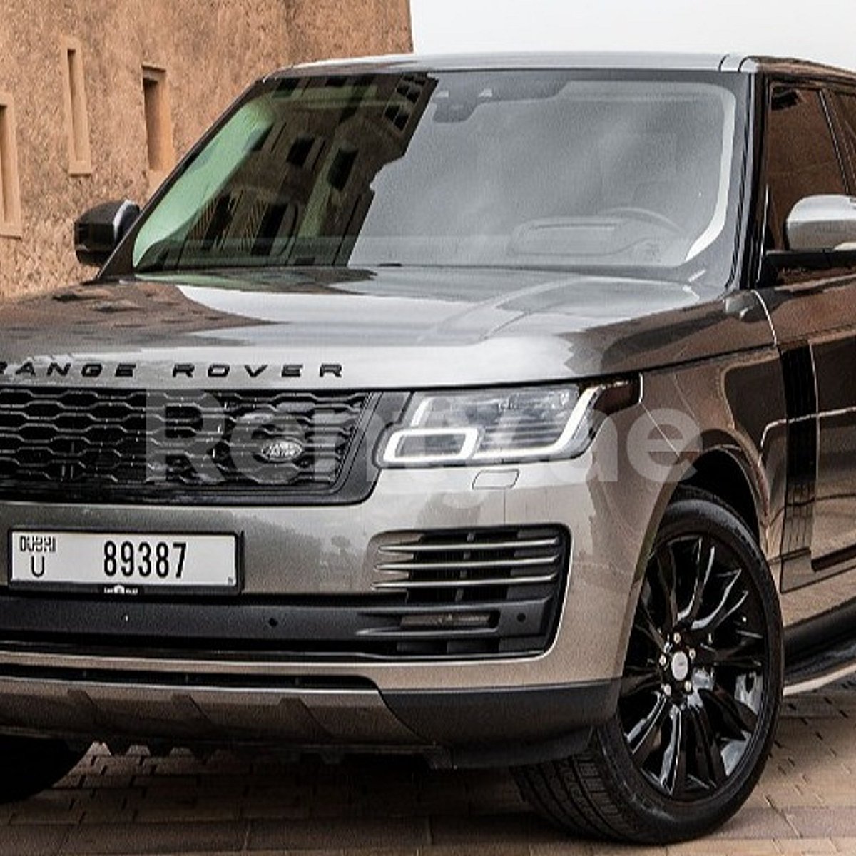 Rent a Range Rover Vogue (Brown), 2019 ID-03133, in Dubai - Renty.ae