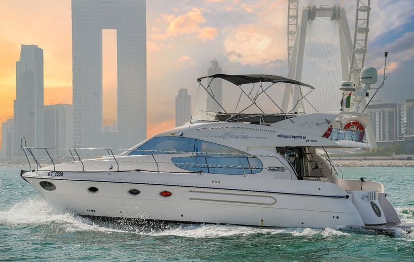 Al Shali 50 ft Power boat in Dubai Marina for rent in Dubai