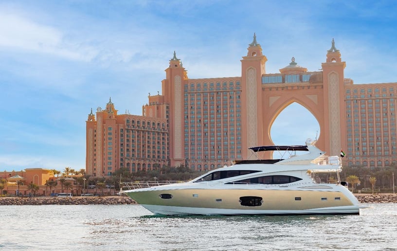 Motorboot Sky Walker Astra 76 ft in Dubai Harbour te huur in Dubai