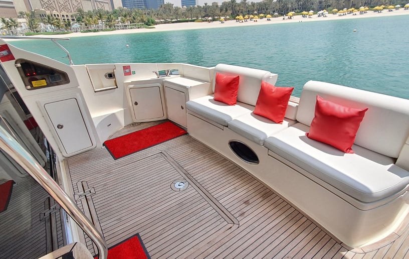 Azimut X7 48 ft Power boat in Dubai Marina for rent in Dubai