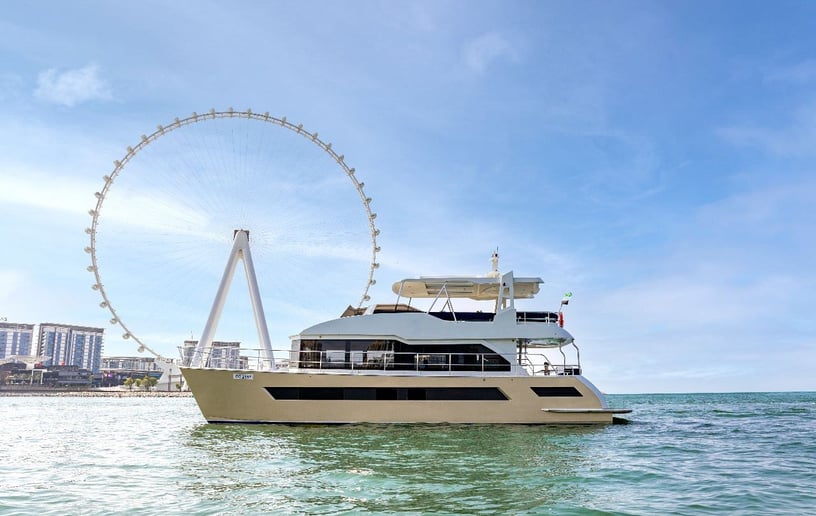 Catamaran Sky Walker Explora 60 ft in Dubai Harbour te huur in Dubai