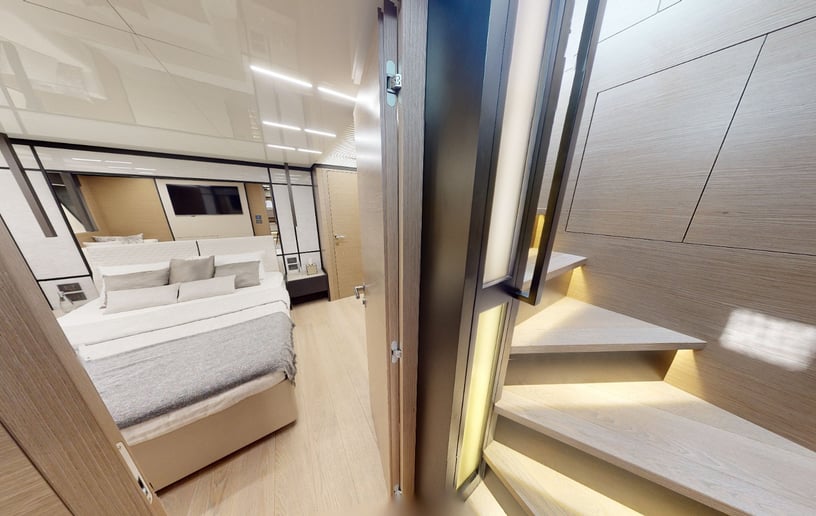 Ferretti 78 футов Моторная лодка в Dubai Harbour для аренды в Дубай