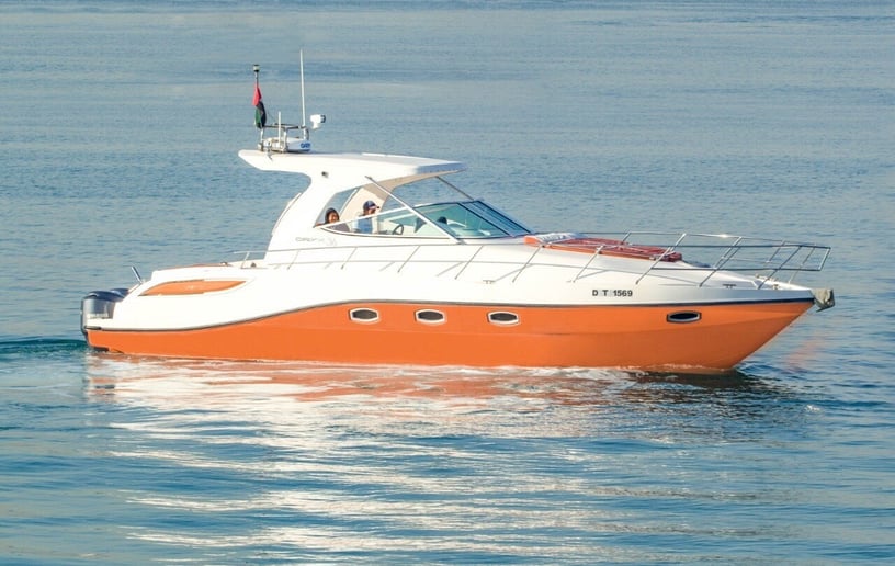 Motorboot Gulf Craft 36 ft in Dubai Marina te huur in Dubai