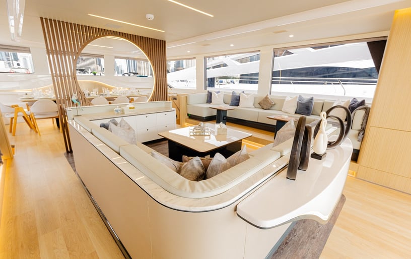 Catamaran Sky Walker Infinity 60 ft in Dubai Harbour te huur in Dubai