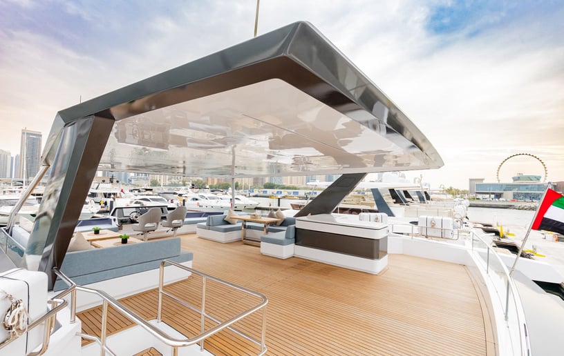 Catamaran Sky Walker Infinity 60 ft in Dubai Harbour te huur in Dubai