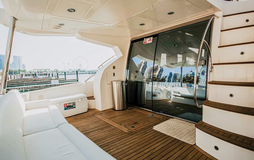 Motorboot Majesty Lagoona 56 ft in Dubai Harbour te huur in Dubai