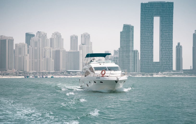 Motorboot Majesty Lagoona 56 ft in Dubai Harbour te huur in Dubai