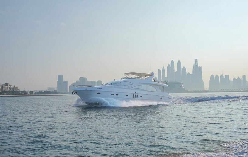 Motorboot Majesty with Jacuzzi 88 ft in Dubai Harbour te huur in Dubai