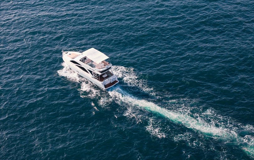 Motorboot Oryx Viktoriia 46 ft in Dubai Harbour te huur in Dubai