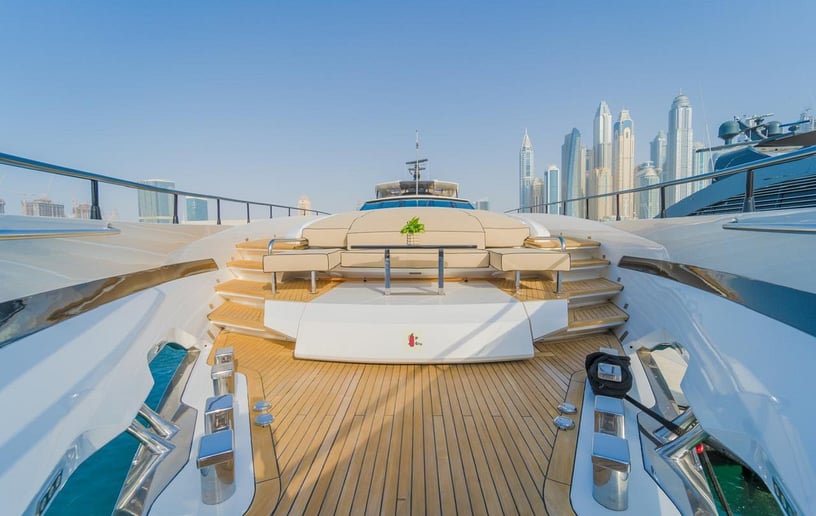 Motorboot Peri Saffuriya 130 ft in Dubai Harbour te huur in Dubai