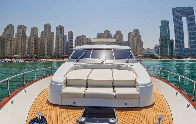 Motorboot San Lorenzo 82 ft in Dubai Harbour te huur in Dubai