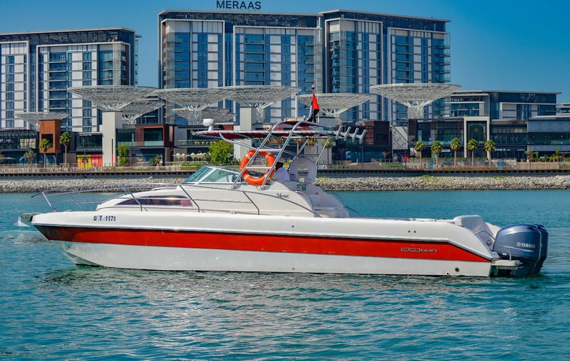 Silver Craft X5 35 ft Power boat in Dubai Marina for rent in Dubai