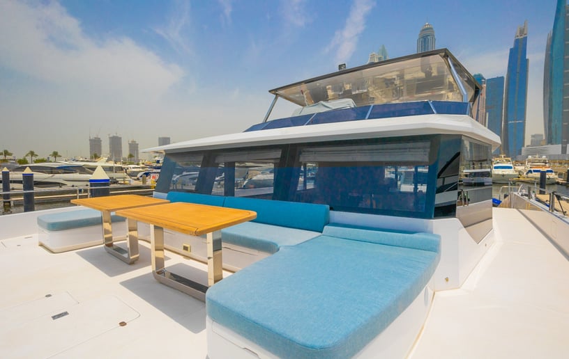 Sky Walker Volare 60 ft Catamaran in Dubai Harbour for rent in Dubai