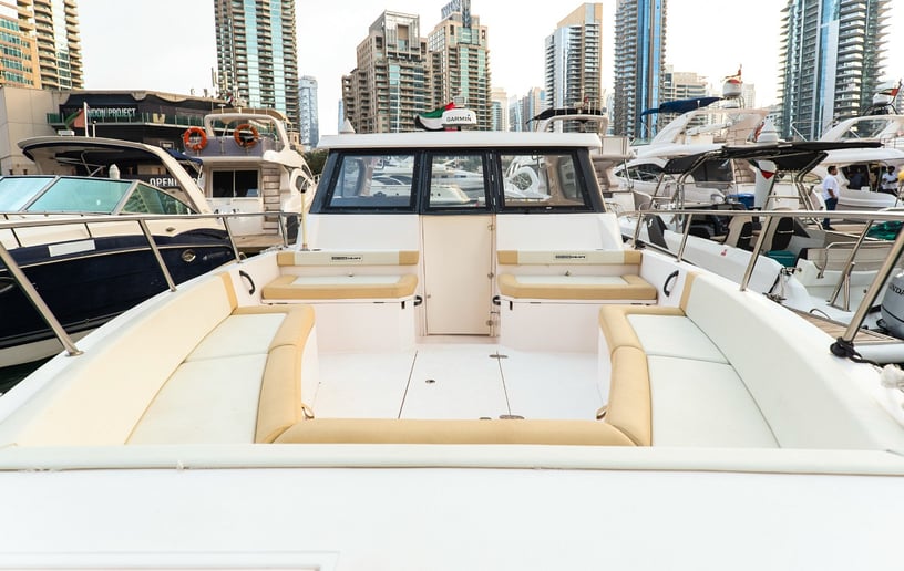 Silver Craft Thunder 36 piede Barca a motore a Dubai Marina in affitto a Dubai