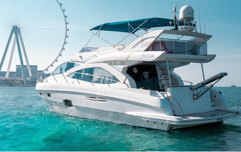 Motorboot Majesty Vassia 56 ft in Dubai Marina te huur in Dubai