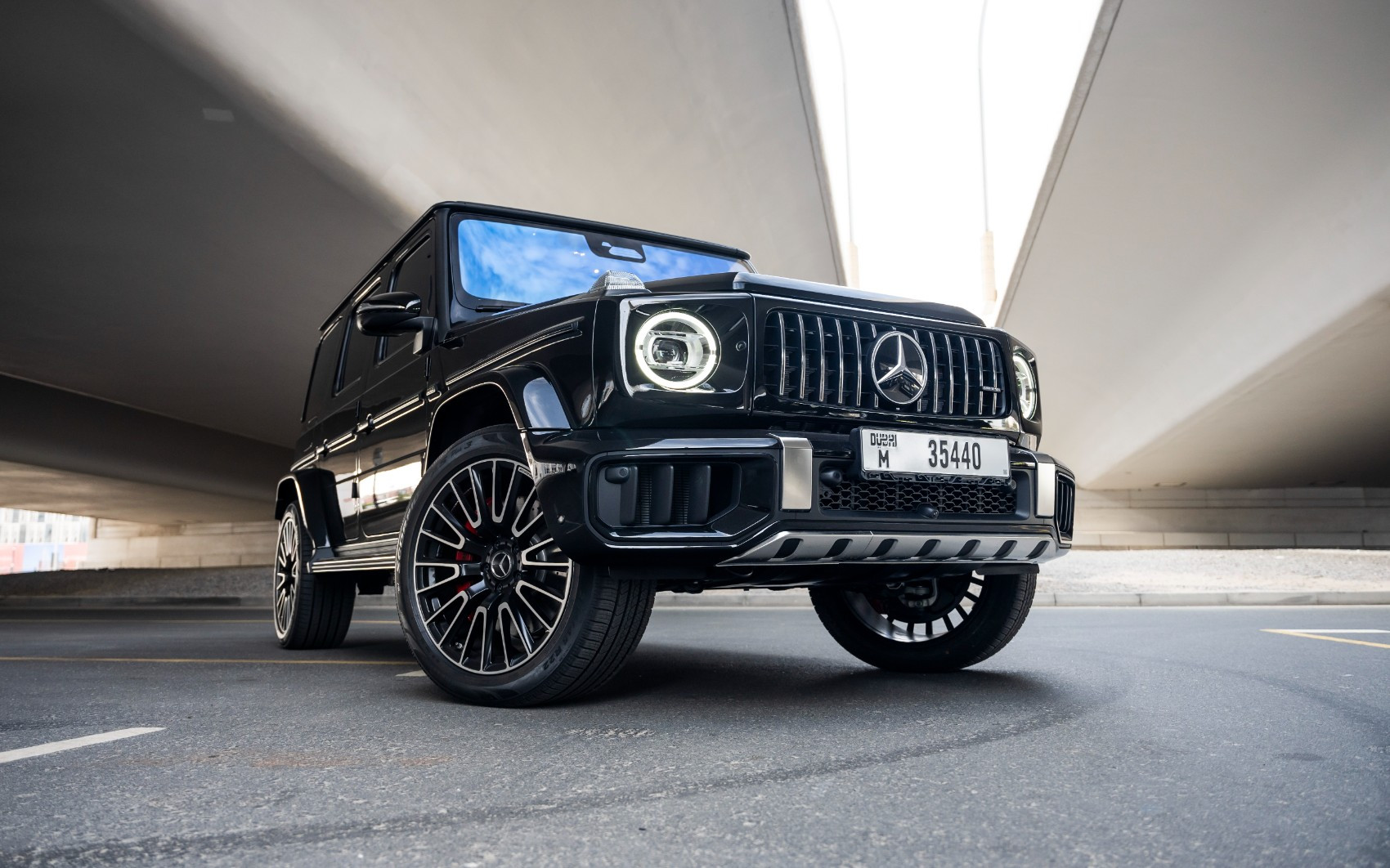 Rent a Mercedes G63 AMG (Black), 2025 ID-06086, in Dubai - Renty.ae