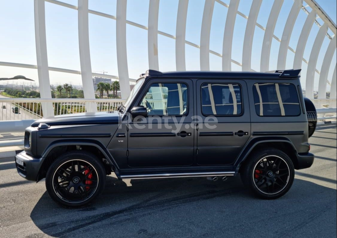 Rent a Mercedes G63 Brabus kit (Black), 2020 ID-04659, in Dubai - Renty.ae