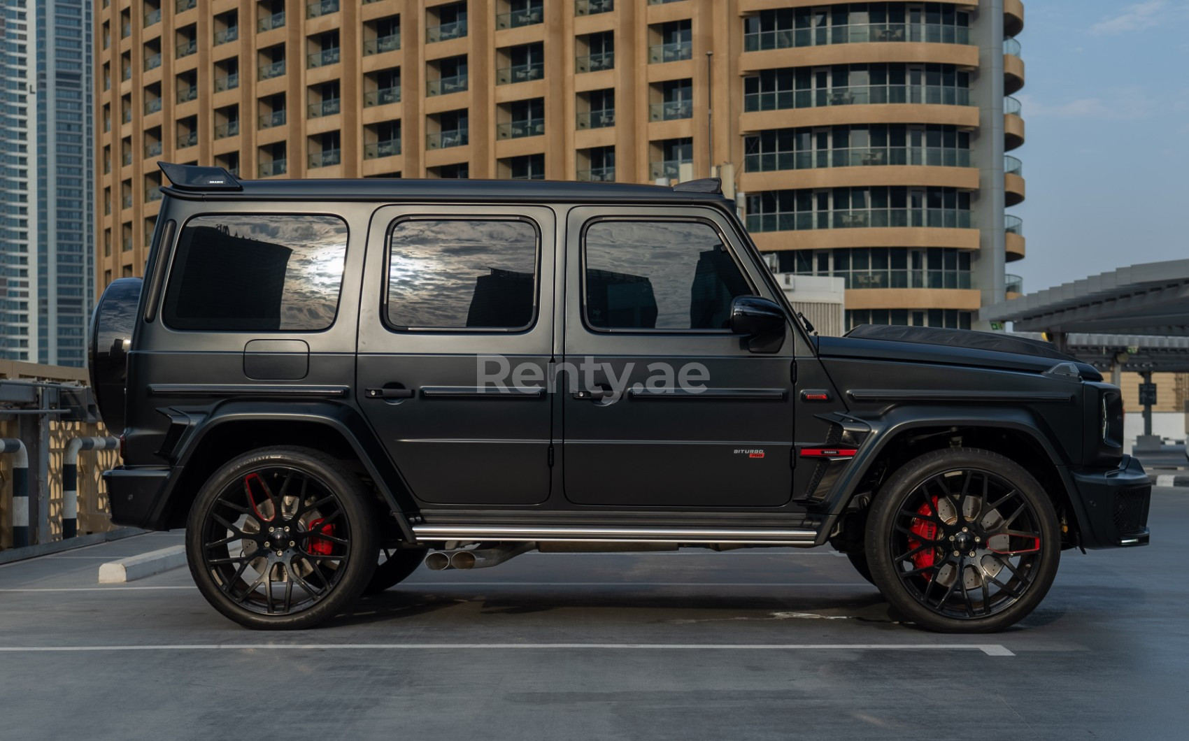 Rent Mercedes G63 AMG Black (Brabus 800) in Dubai - SUV - Octane Luxury Car  Rental Dubai