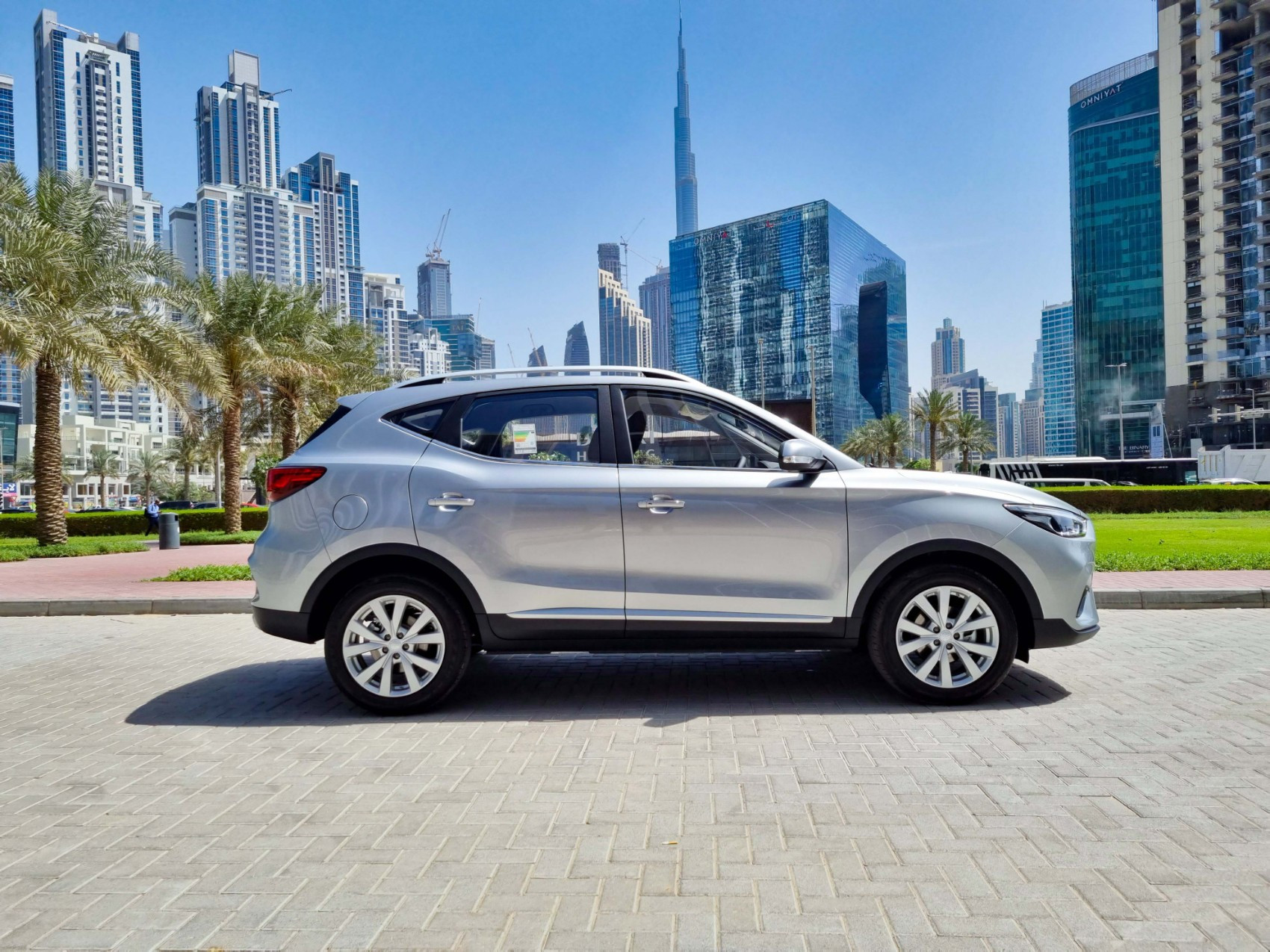 Rent a MG ZS (Grey), 2022 ID-04786, in Sharjah 