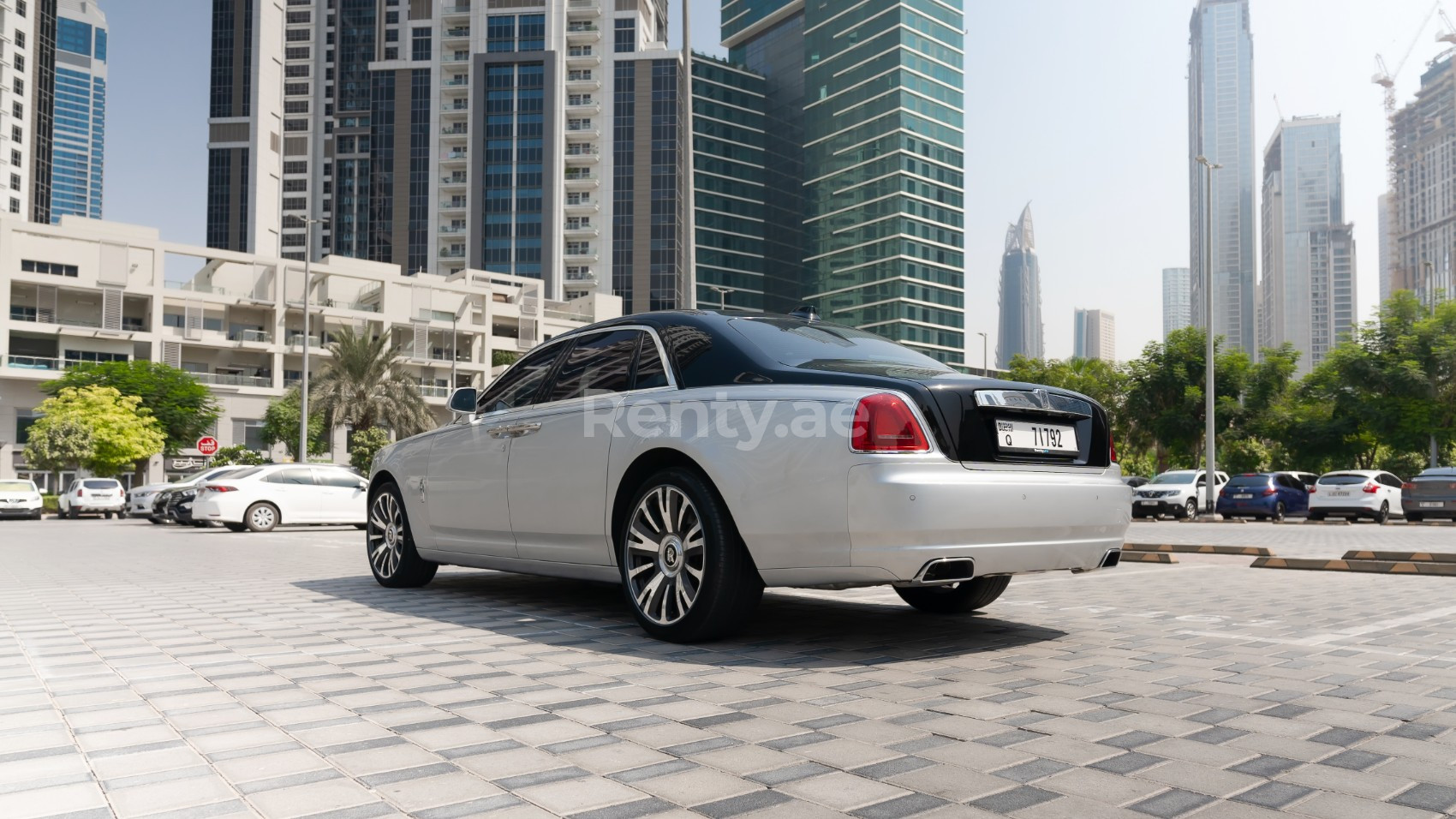 Rent a Rolls Royce Ghost (Silver), 2020 ID-04551, in Ras Al