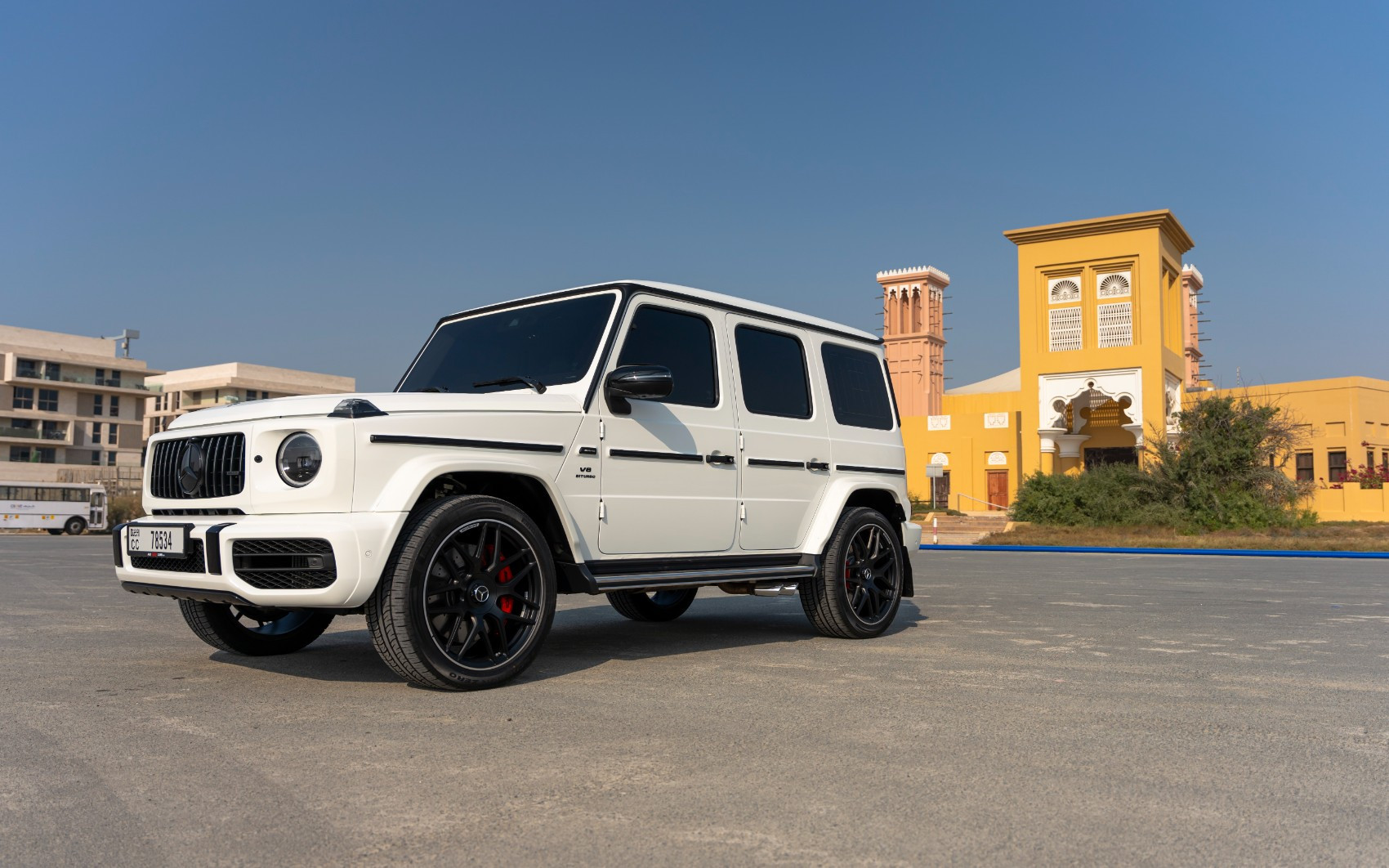 Rent a Mercedes G63 AMG (White), 2022 ID-06060, in Dubai - Renty.ae