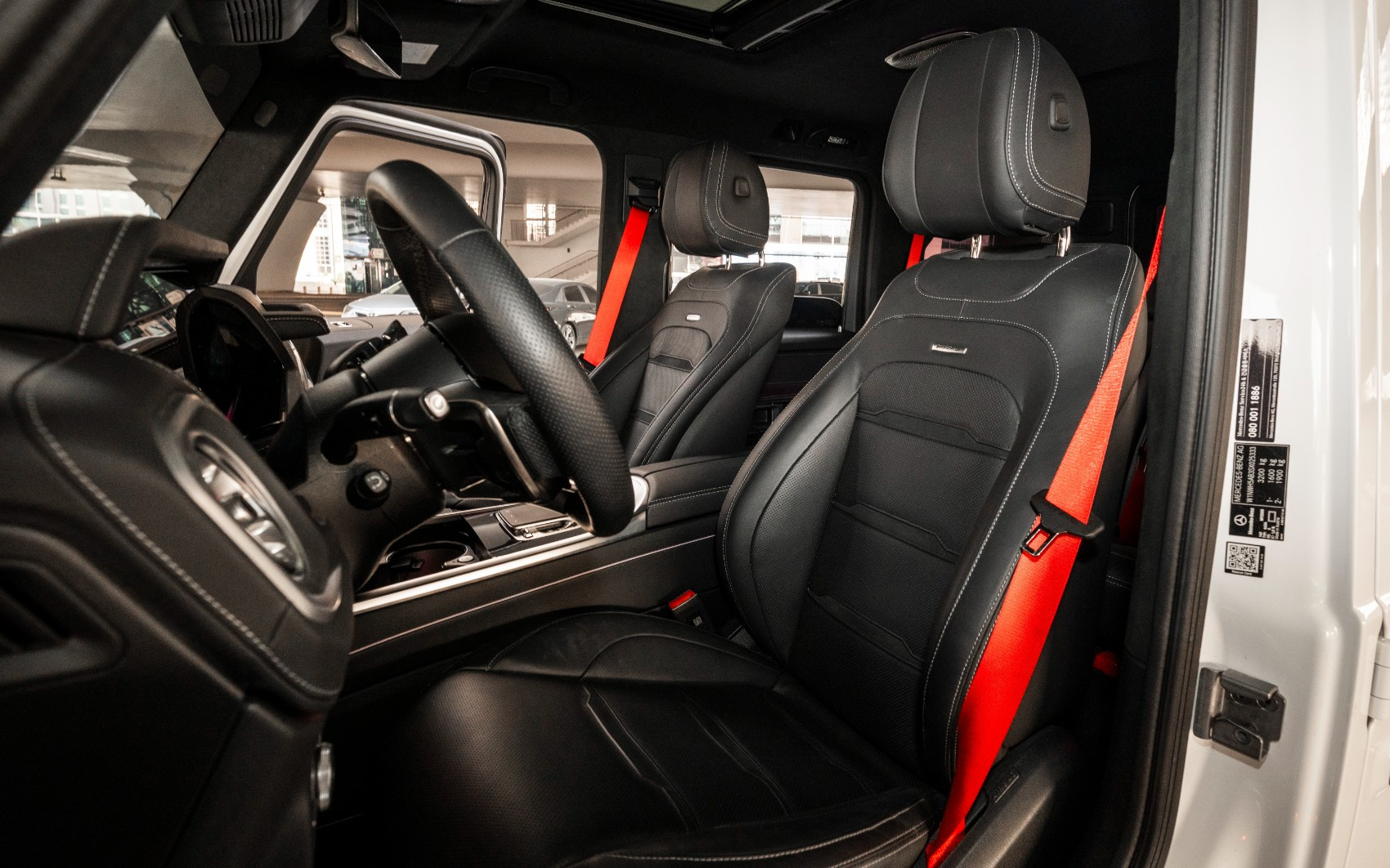 Rent a Mercedes G63 AMG (White), 2025 ID-06295, in Dubai - Renty.ae
