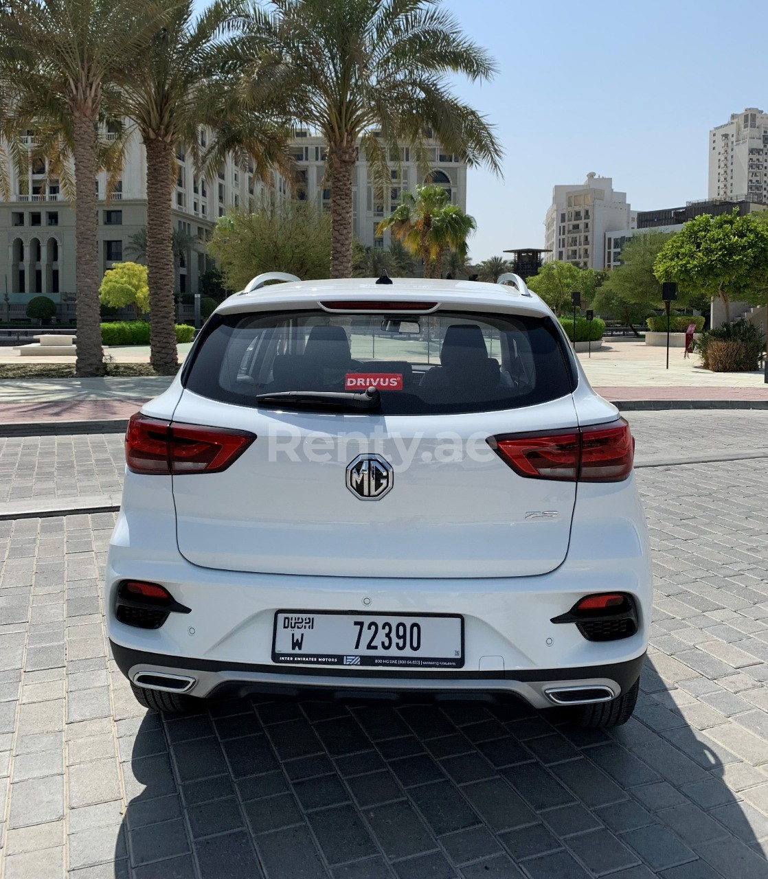 Rent a MG ZS (White), 2022 ID-04803, in Sharjah 