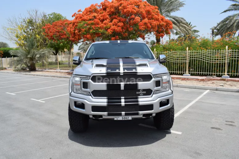 在迪拜 租 福特 F150 Shelby (银), 2018