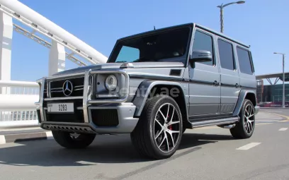إيجار مرسيدس G63 (اللون الرمادي), 2017 في دبي