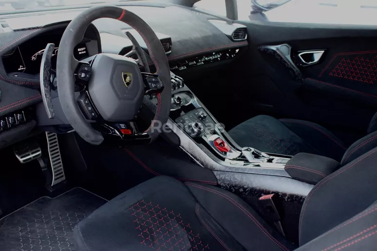 Lamborghini Huracan Performante (Red), 2019 for rent in Dubai