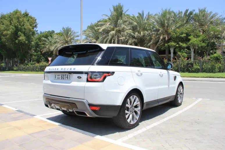 Range Rover Sport (White), 2019 for rent in Dubai