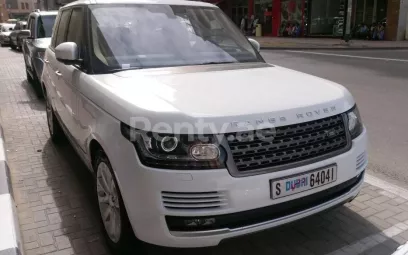 Range Rover Vogue (White), 2017 for rent in Dubai