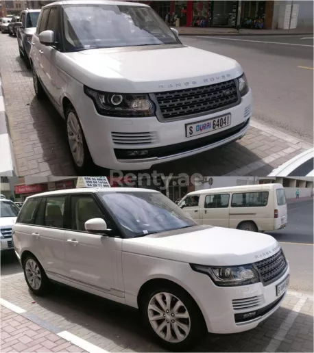 Range Rover Vogue (White), 2017 for rent in Dubai