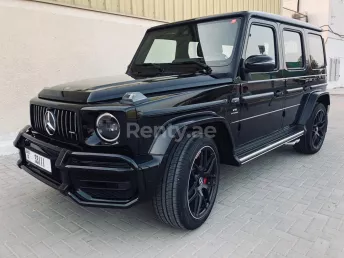 إيجار مرسيدس G63 AMG (أسود), 2019 في دبي