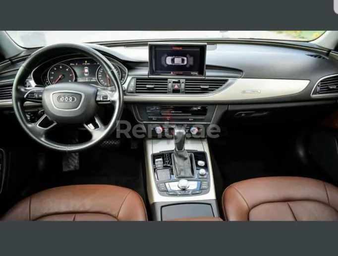 Audi A6 (Wei&szlig;), 2018  zur Miete in Dubai