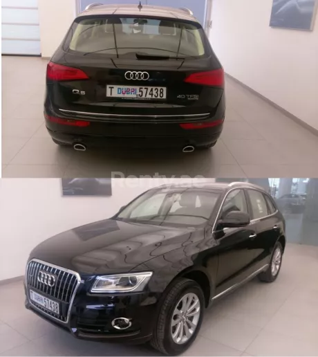 Audi Q5 (Black), 2017 for rent in Dubai