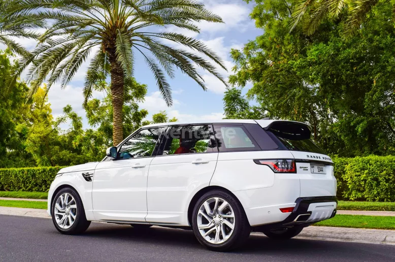 Range Rover Sport Autobiography (White), 2018 for rent in Dubai
