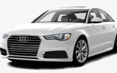 Audi A6 (Blanco), 2018 para alquiler en Dub&aacute;i