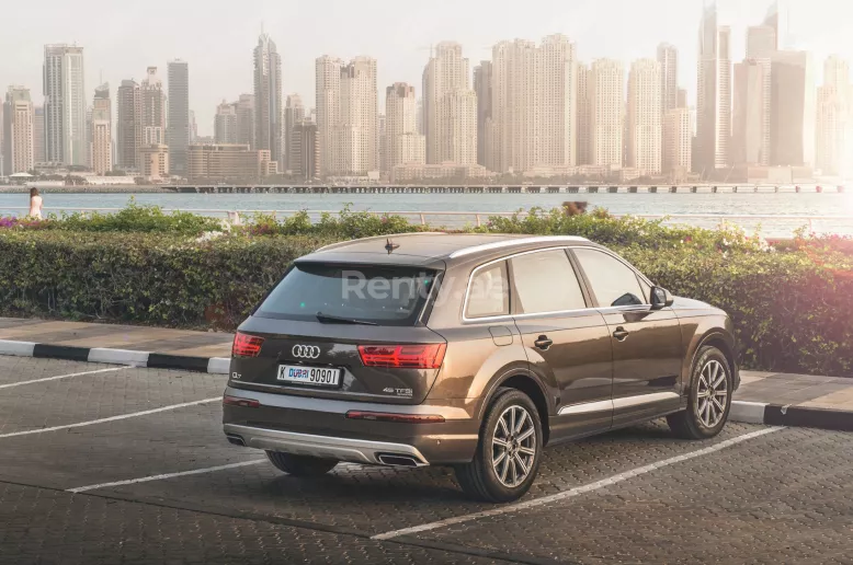 Audi Q7 (Brown), 2018 for rent in Dubai