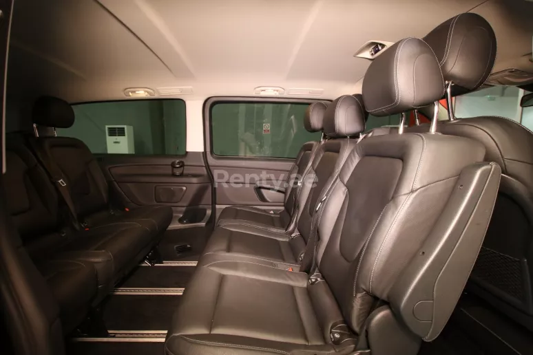 Mercedes V250 (Black), 2018 for rent in Dubai