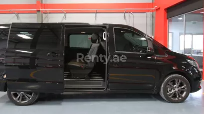 Mercedes V250 (Black), 2018 for rent in Dubai